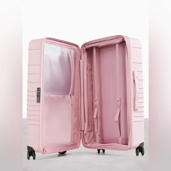 NWT BEIS Travel The 29" Large Check-In Roller in Atlas Pink - Picture 5 of 12